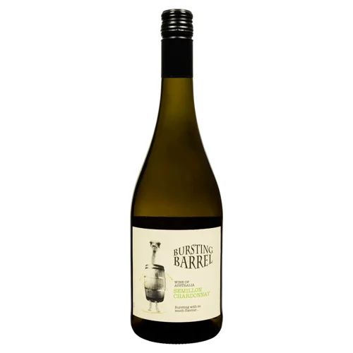 Вино Bursting Barrel-Semillon Chardonnay біле сухе 12% 0,75л