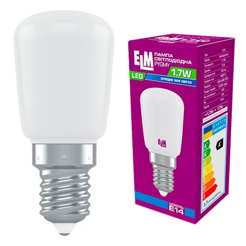 Лампа ELM Led Pigmy 1.7W C10 Е14 4000K