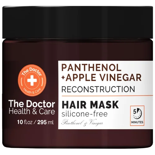 Маска The Doctor Health & Care Panthenol + Apple Vinegar Reconstruction для волосся 295мл