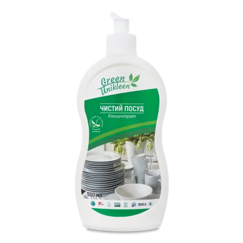 Засіб Для Миття Посуду Green Unikleen 500мл