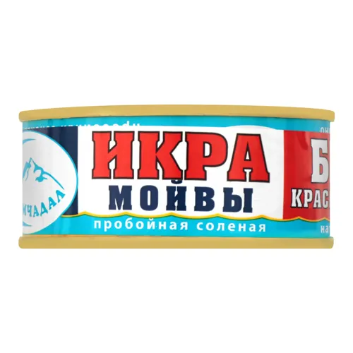 Ікра мойви пробійна солона Камчадал з/б 80г