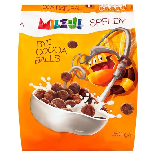 Сніданок сухий Milzu! Кульки з какао 250г