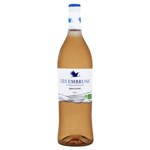 Вино Les Еmbruns рожеве сухе 12% 0,75л