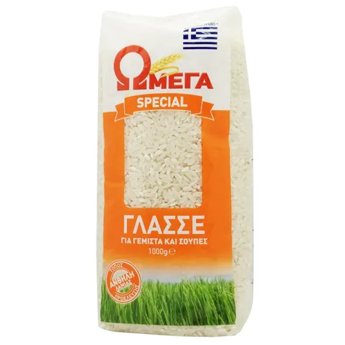 Рис Omega Глассе круглий 1кг