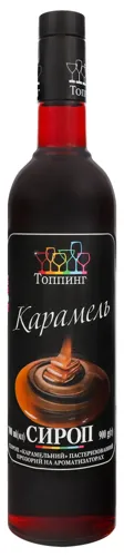 Сироп Карамель Топпинг у пластиковій пляшці 700мл