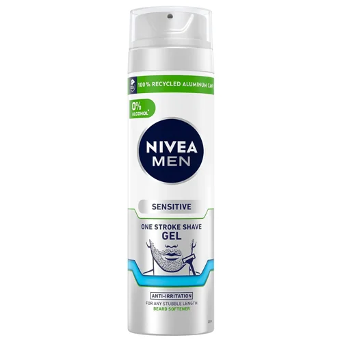 Гель для гоління Nivea для чутливої шкіри 200мл