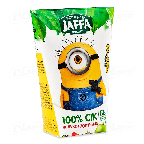Сік Яблучно-полуничний Jaffa 0,125л