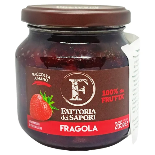 Джем Fattoria dei Sapori полуничний 265г