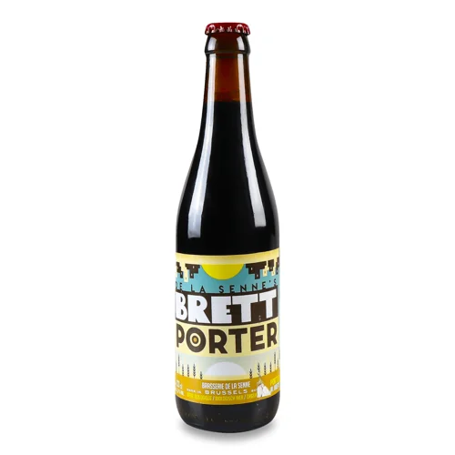 Пиво Brasserie de la Senne Brett Porter темне,0,33л
