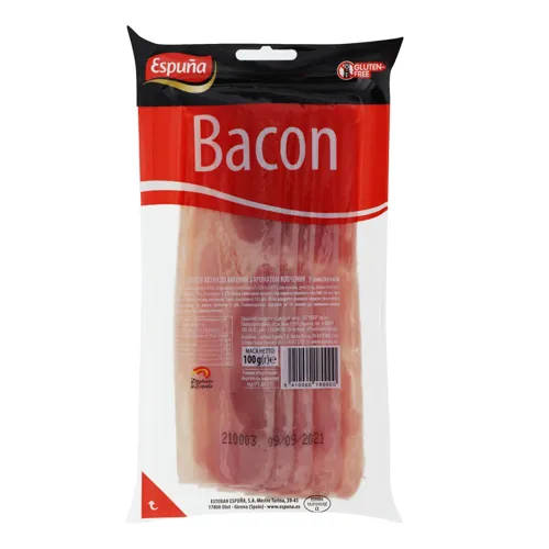 Бекон варений з ароматом копчення Ахумадо Espuna в/у 100г