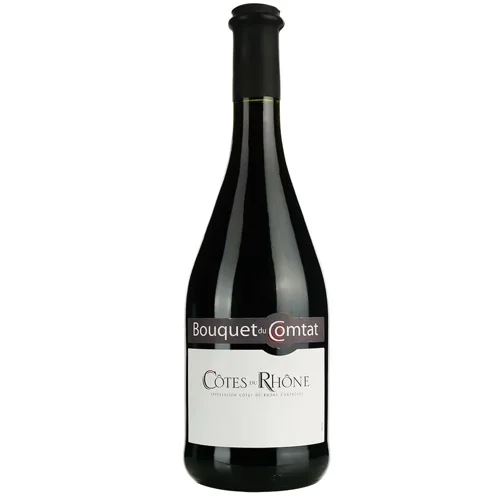 Вино Bouquet du Comtat Cotes du Rhone червоне сухе 14,5% 0,75л