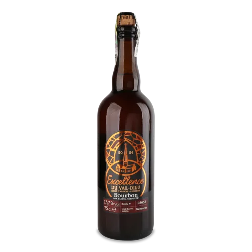 Пиво Val-Dieu Excellence Barriq DeBourbon, Світле, н/ф, 0.5л