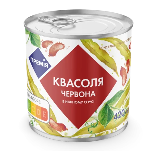 Квасоля «Премія»® червона в ніжному соусі