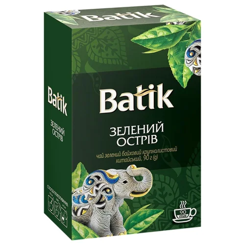 Чай Batik Зелений острів зелений 90г