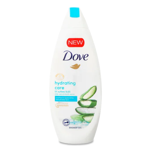 Гель для Душу Hydrating Care Dove, Відновлюючий, Пластикова Пляшка, 500мл