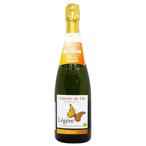Вино ігристе Jaillance Clairette de Die солодке біле 8,5% 0,75л
