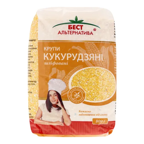 Крупа кукурудзяна Бест Альтернатива м/у 800г