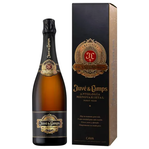 Вино ігристе Juve y Camps Cava Blanc de Noirs біле брют 0,75л