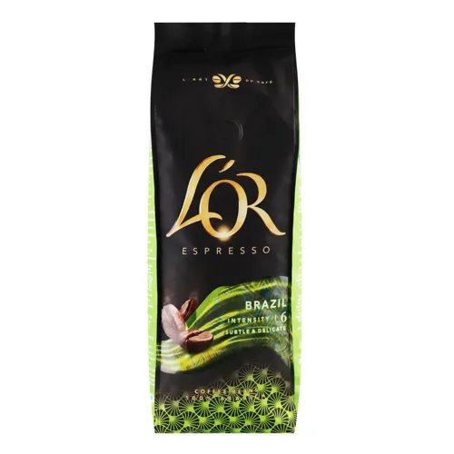Кава L'or Espresso Brazil в зернах 500г