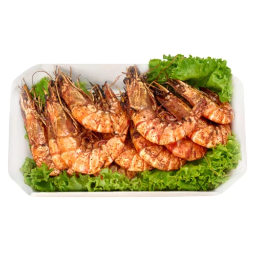 Креветки лангустин гриль