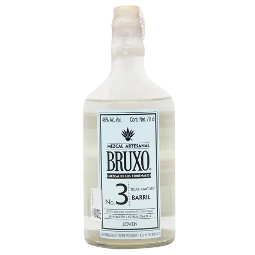 Мескаль BruXo No3 Barril Joven 46% 0,7л