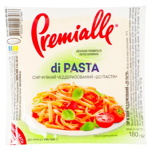 Сир м’який Premialle di Pasta 45% 180г