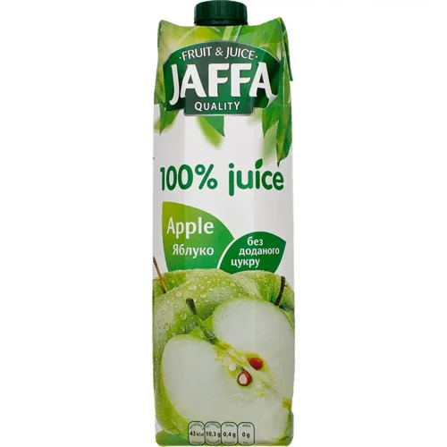 Сік Jaffa яблучний пастеризований 0,95л