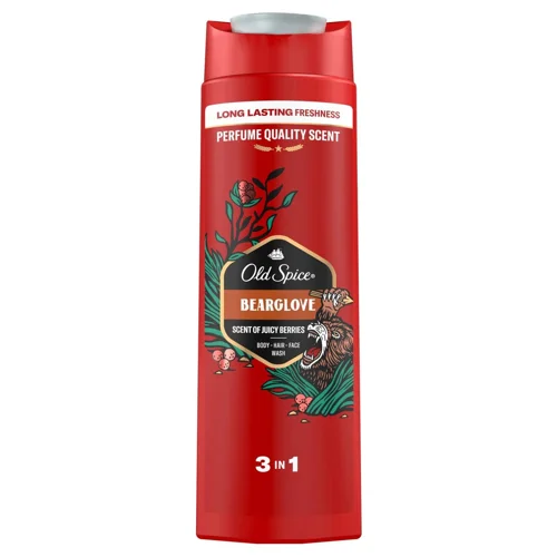 Гель для душу та шампунь Old Spice Bearglove 400мл
