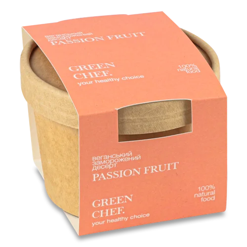 Веганський Десерт Заморожений Passion Fruit, ст 100г