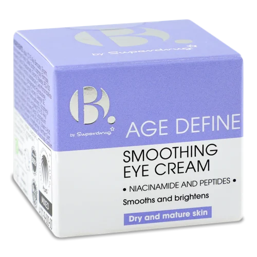 Крем Під Очі Розгладжуючий з Ніацинамідом та Пептидами Age Define Superdrug, 15мл