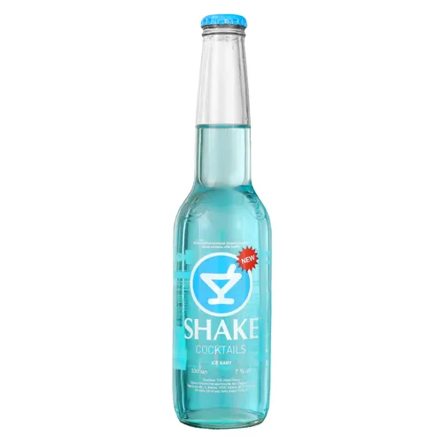 Напій слабоалкогольний сильногазований Ice Baby Shake Cocktails 7%, 0.33л