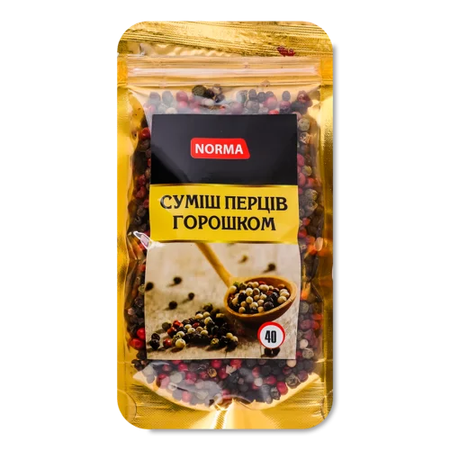 Перець Горошком Norma В/ґ Натуральна Оболонка 40г