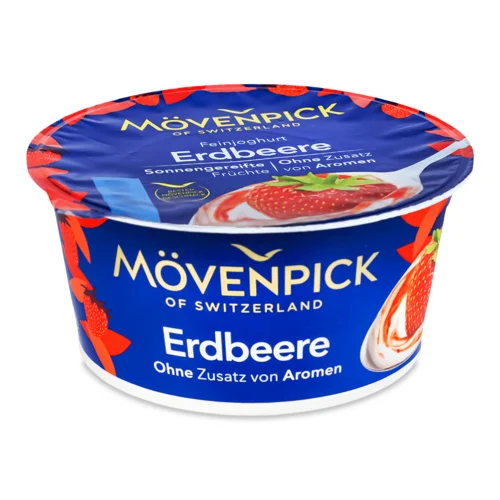Йогурт Movenpick Feinjoghurt мікс смаків 14%,150г