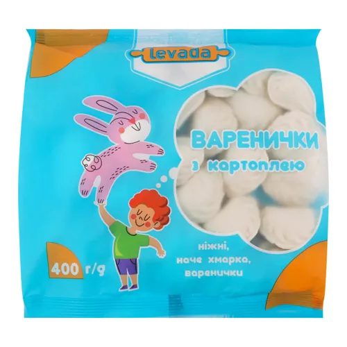 Вареники з картоплею Левада м/у 400г