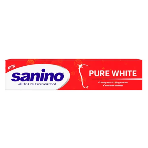 Зубна паста Sanino Pure White Відбілююча 90мл