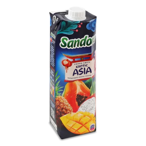 Нектар Sandora Exotic Asia з манго, ананасу, пітахаї та папаї неосвітлений