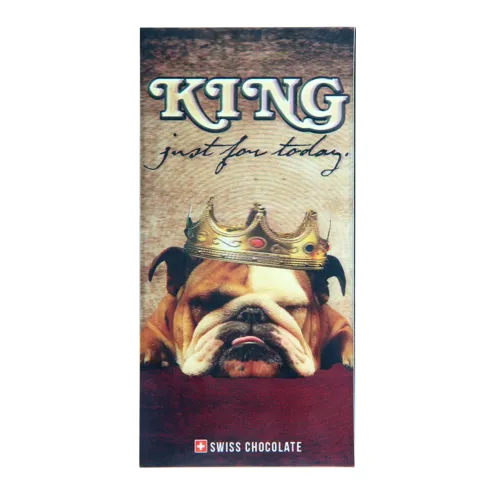Шоколад молочний King just for today FantasTick к/у 100г