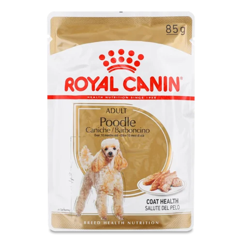 Вологий Повнораціонний Корм для Дорослих Собак Пудель, Паштет Royal Canin, 85г