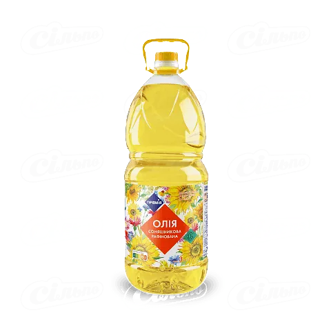 Олія соняшникова «Премія» рафінована, 3л