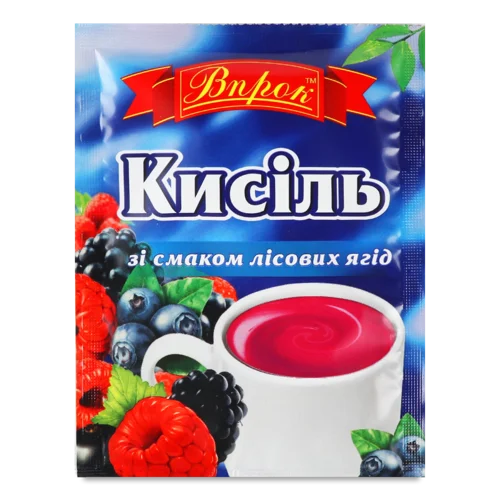 Кисіль Лісових Ягід, Вищого Ґатунку, м/у 65г