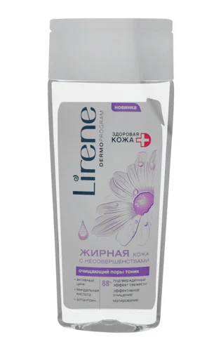 Тонік для Жирної Та Комбінованої Шкіри Заспокійливий Lirene, 200мл