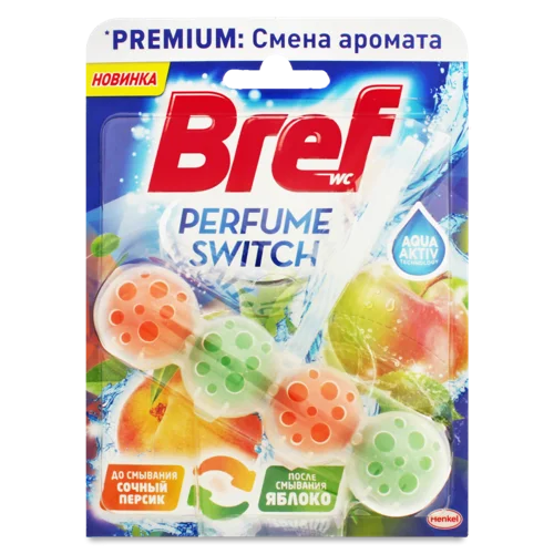 Блок для Очищення Унітазу Perfume Switch Bref, 50 г