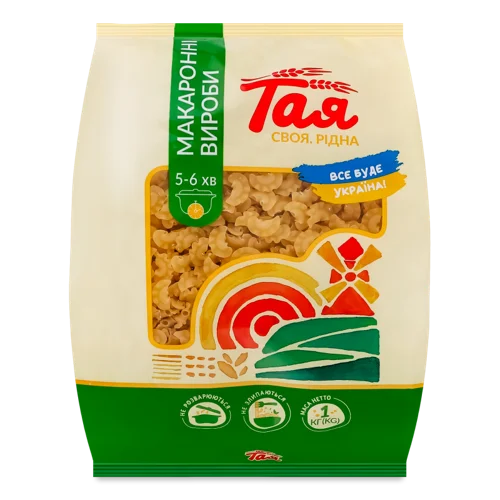 Макаронні Вироби Гребінці Тая В/ґ 1кг