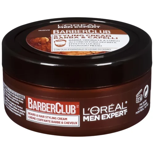 Крем стайлінг L'Oreal Paris Men Expert Barber Club для бороди і волосся 75мл