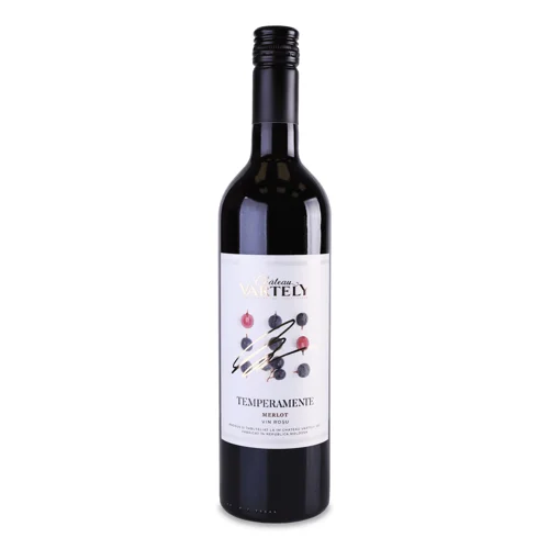 Вино Chateau Vartely Temperamente Merlot red,0,75л