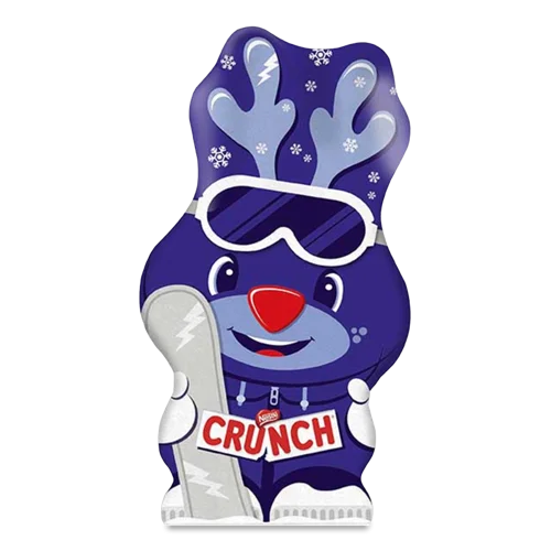 Фігура З Молочного Шоколаду З Рисовими Кріпсами Олень Crunch, В/ґ, 88г