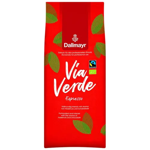 Кава Dallmayr Via Verde Espresso в зернах 1кг