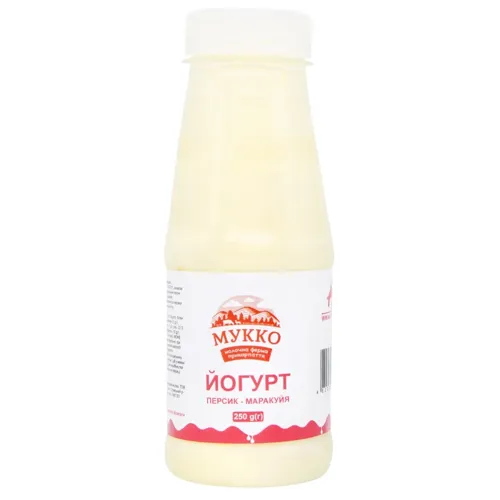 Йогурт Мукко Персик-маракуя 3,8% 250г