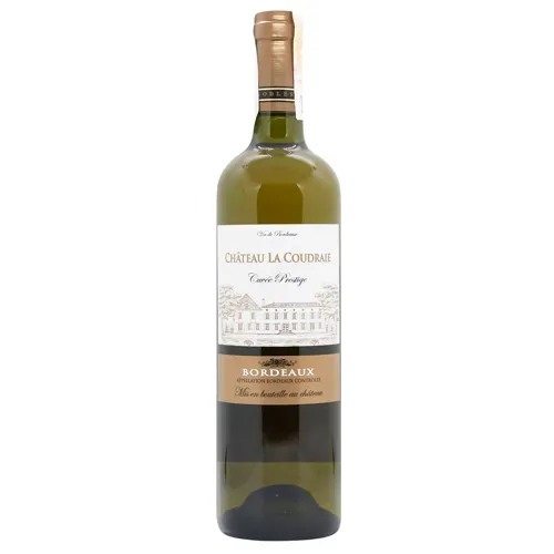 Вино Chateau La Coudraie Cuvee Prestige біле сухе 12,5% 0,75л