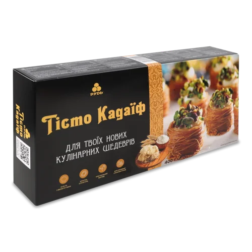 Тісто Заморожене Кадаїф Рудь В/К, 400г